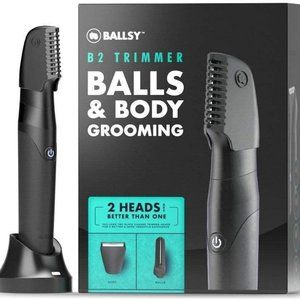 Ballsy B2 Cordless Groin & Body Trimmer (Includes 2 Quick Change Heads!)